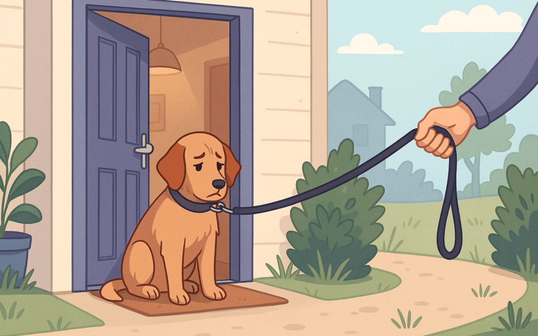 Mon chien ne veut pas sortir : solutions positives pour l’aider